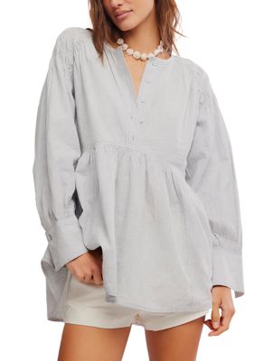 Free People Women's We The Free Alana Linen Tunic