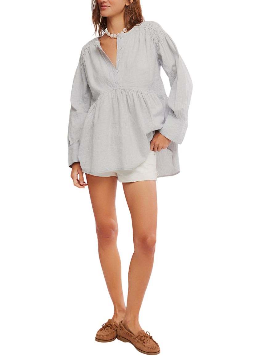 Free People We The Free Alana Linen Tunic | Belk