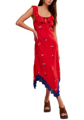Free People Women's Flock Together Midi Dress