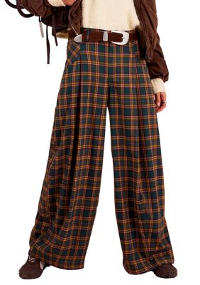Free People Women's About It Baggy Wide-Leg Trousers