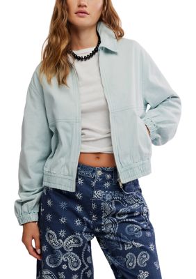 Free People Women's We The Free Birdie Track Jacket