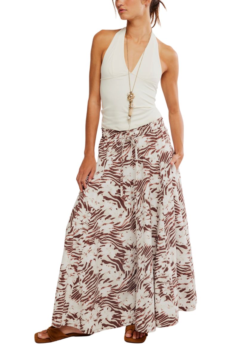 bohemianページ Free People Zephyr Bustle Convertible Printed Maxi Skirt | Belk