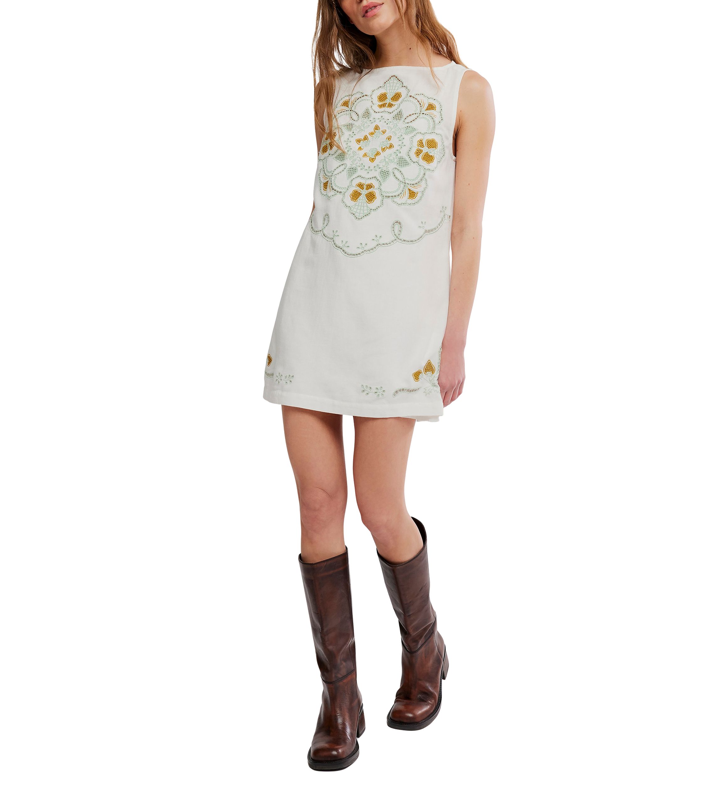 Free People Electric Garden Mini Dress