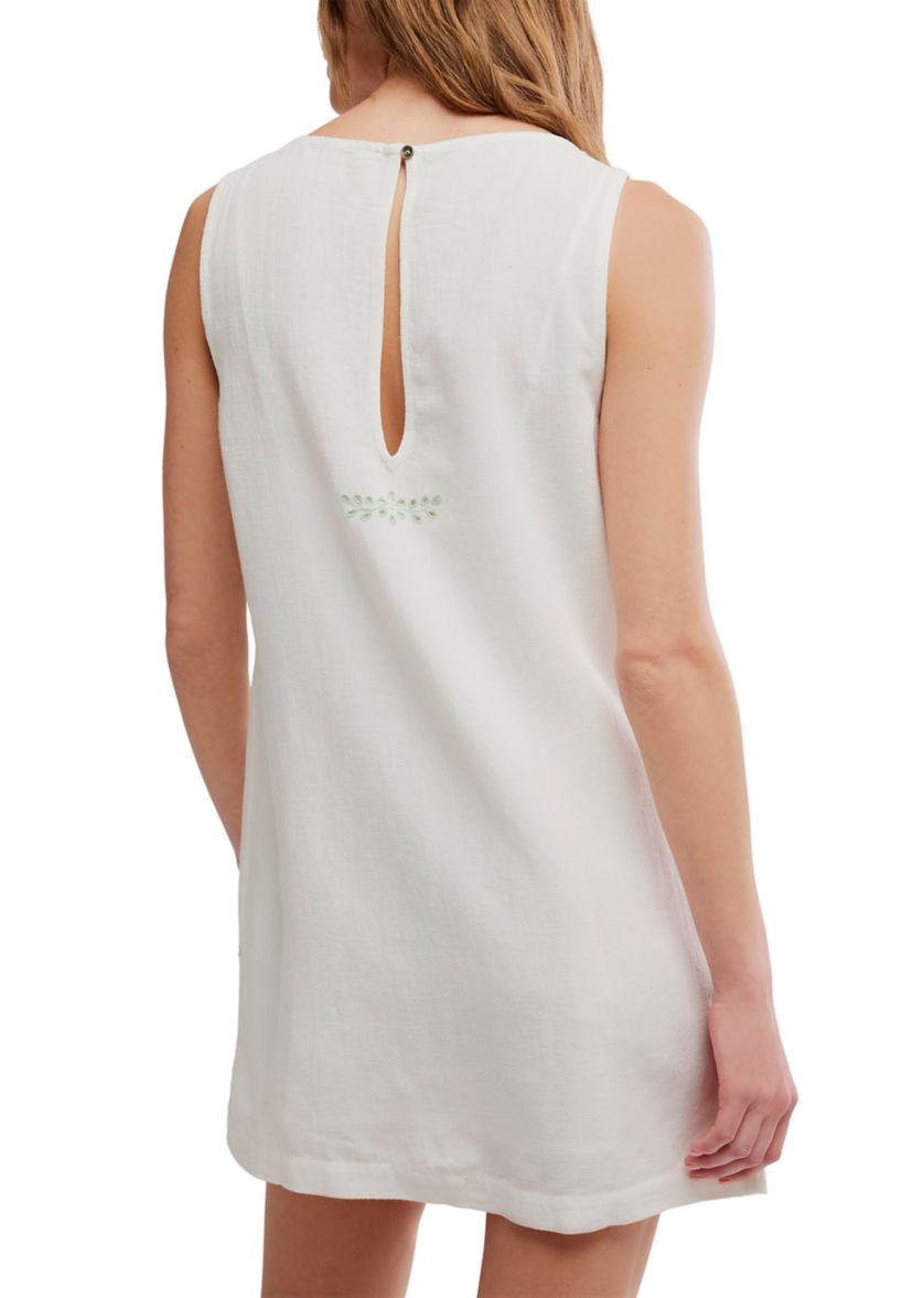 slim fit dress slacks Free People: Hot Shot Mini Dress in Sour Citrus main image 0