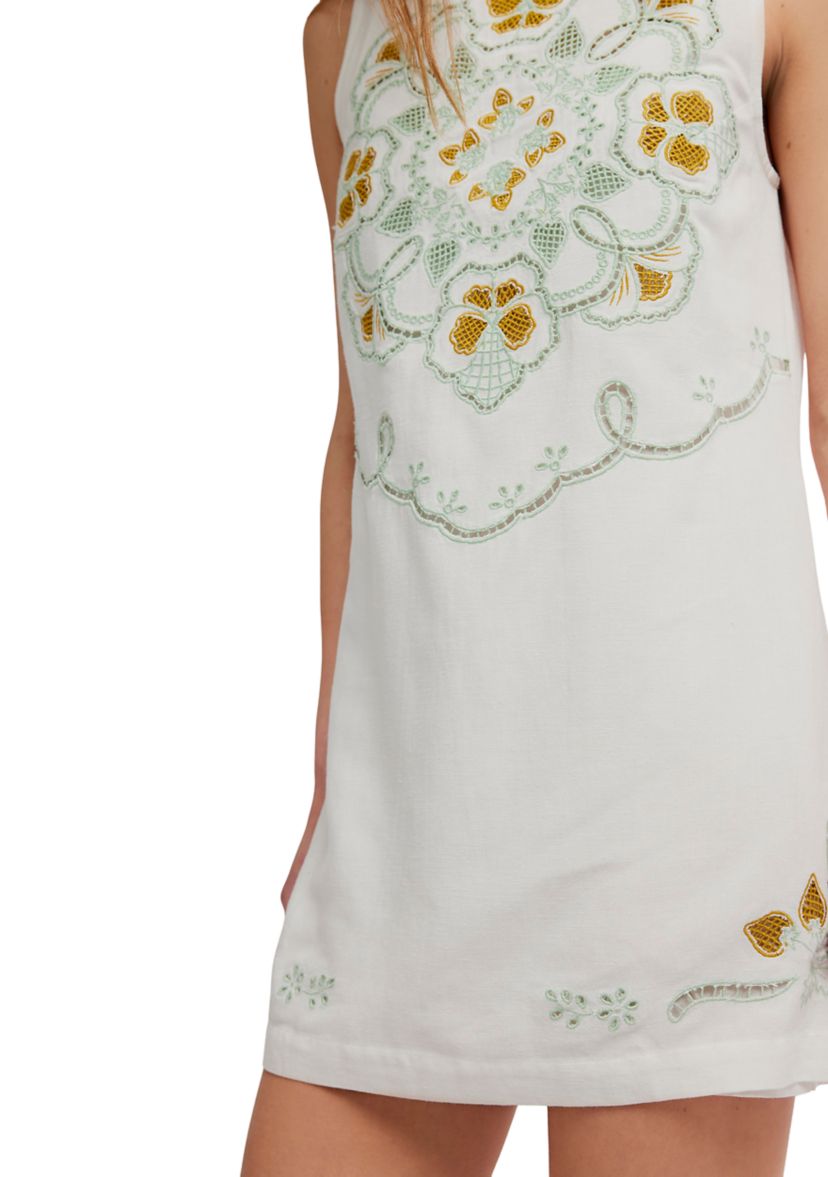 sachin and babi light blue dress Free People Willow Embroidered Mini Dress main image 1