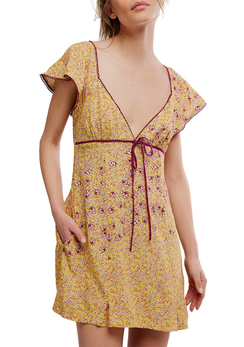 knee length dresses for ladies Free People Short and Sweet Mini Dress main image 0