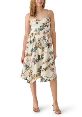 Free People Women's Cherish Printed Midi Dress