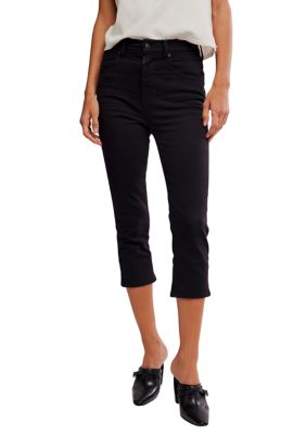 Free People Women's We The Free Hot Take Slim Crop Jeans, 30