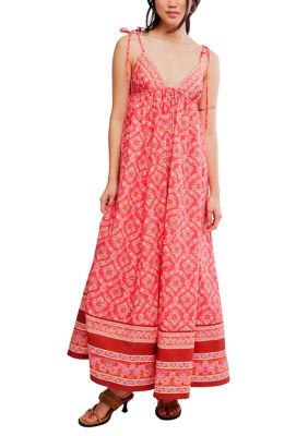Free People Women's Sorrento Stroll Printed Dress