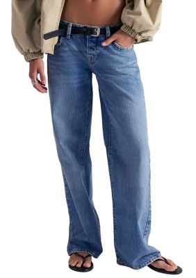 Free People Women's We The Free Tennessee Low-Rise Boyfriend Jeans