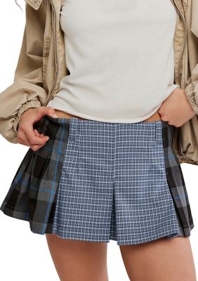 Free People Women's Sherry Pleated Mini Skirt
