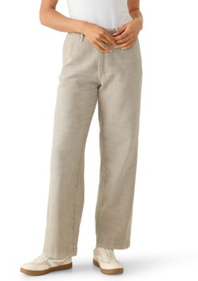 Free People Women's East Side Denim Chino Pants