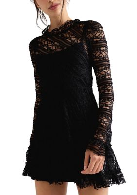 Free People Women's Woodland Whispers Mini Dress