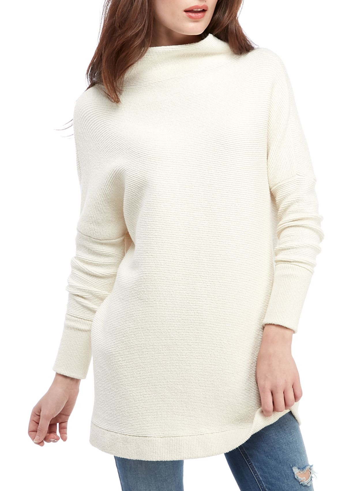 Ottoman Slouchy Tunic Sweater