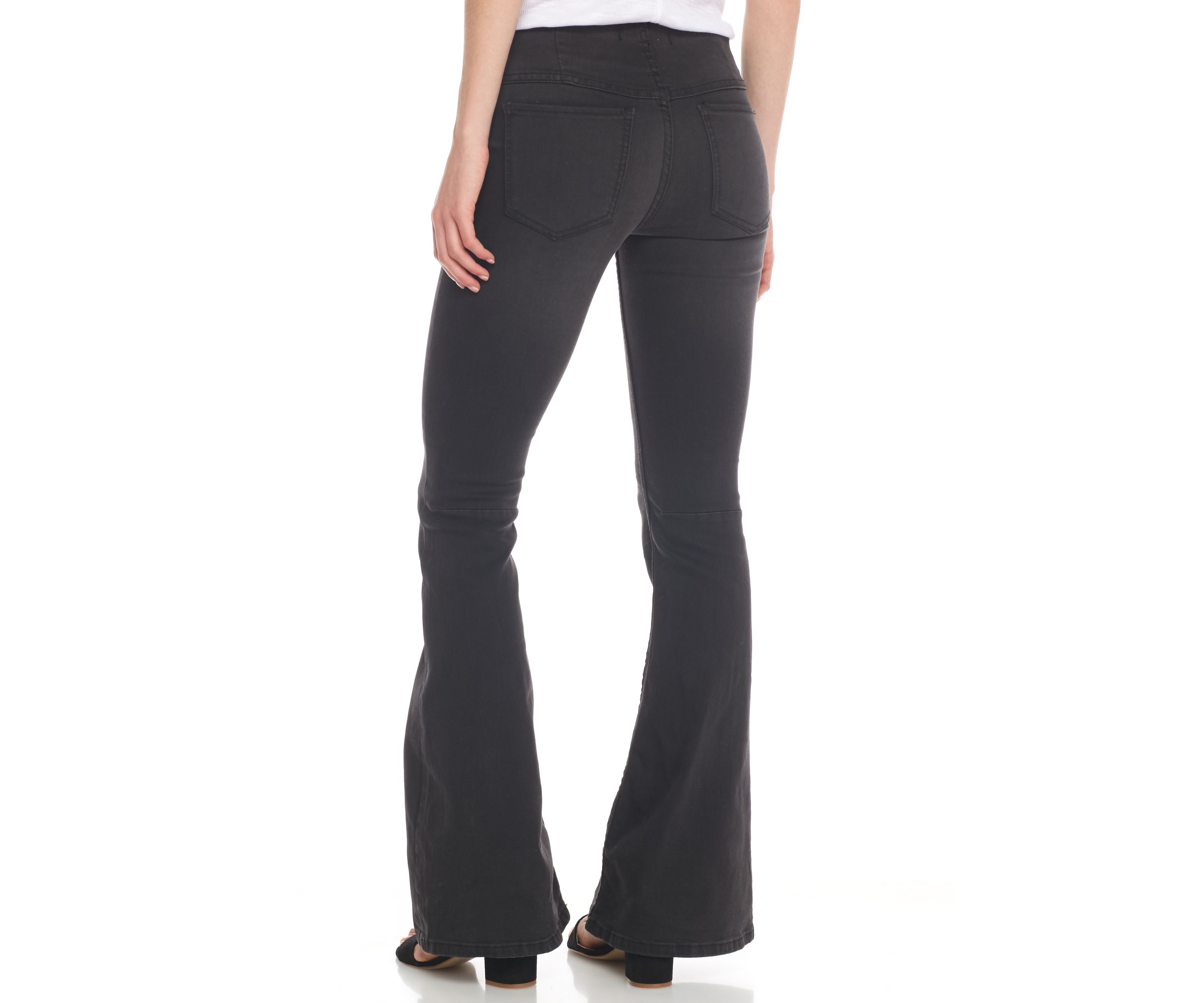 We The Free Gummy Denim Flare Pants