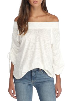 Free People Off-the-Shoulder Tee | belk