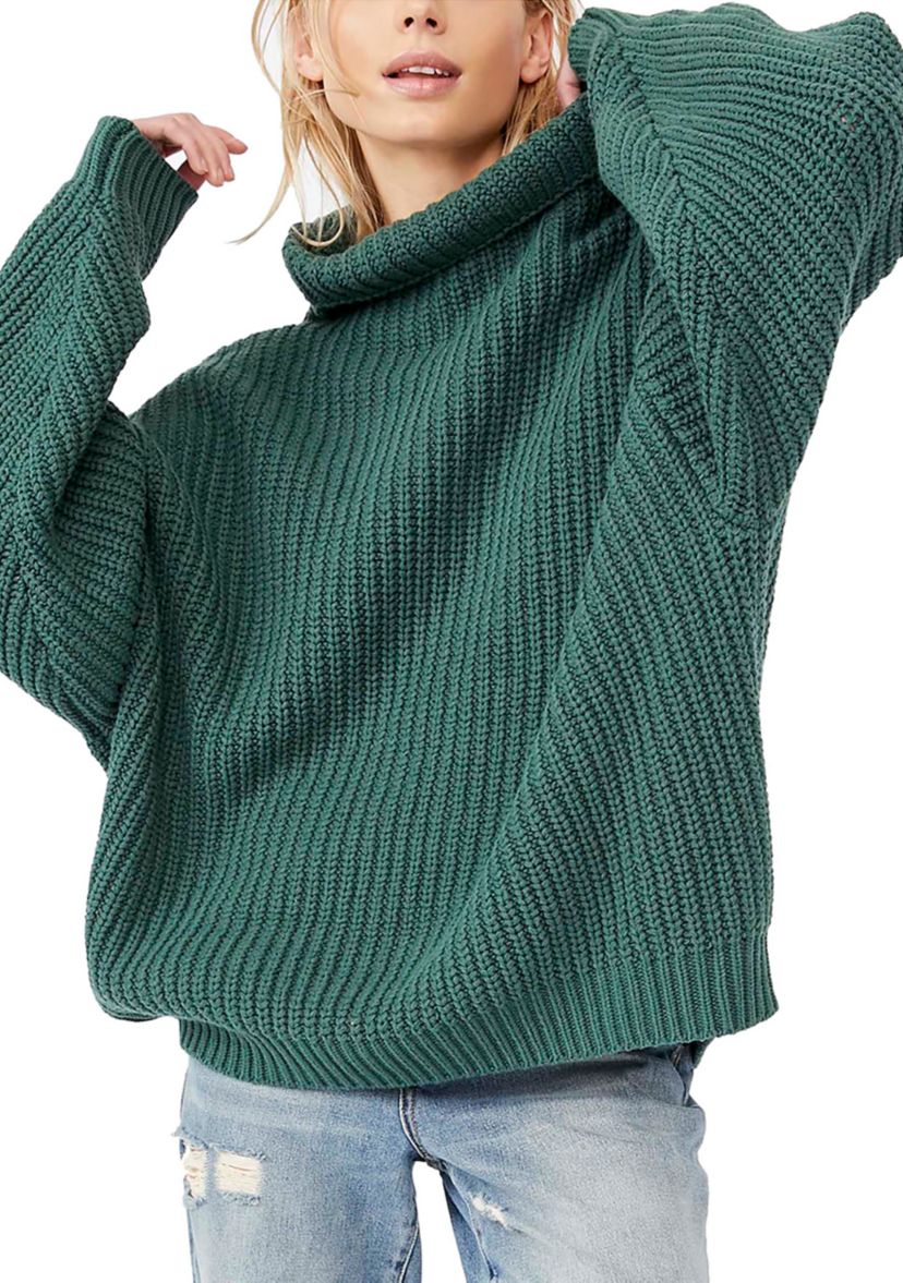 Swim Too Deep Turtleneck Sweater