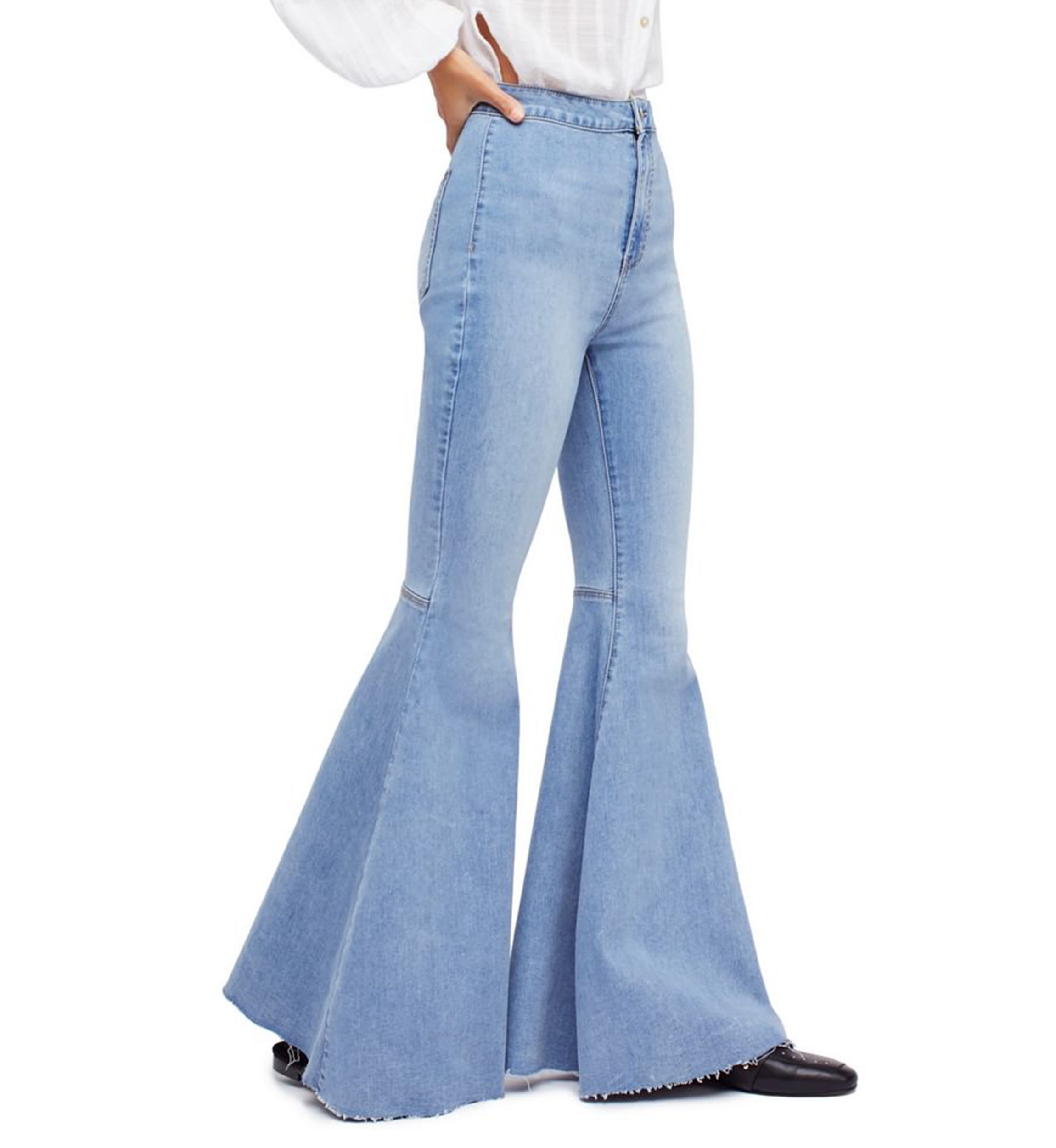 We The Free Just Float on Flare Jeans