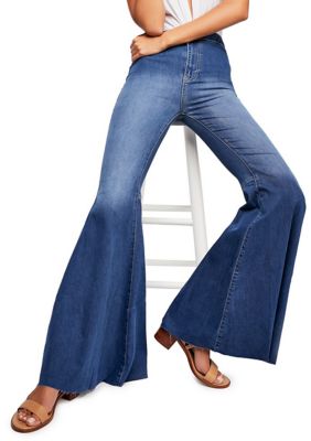 Free People Just Float on Flare Jeans