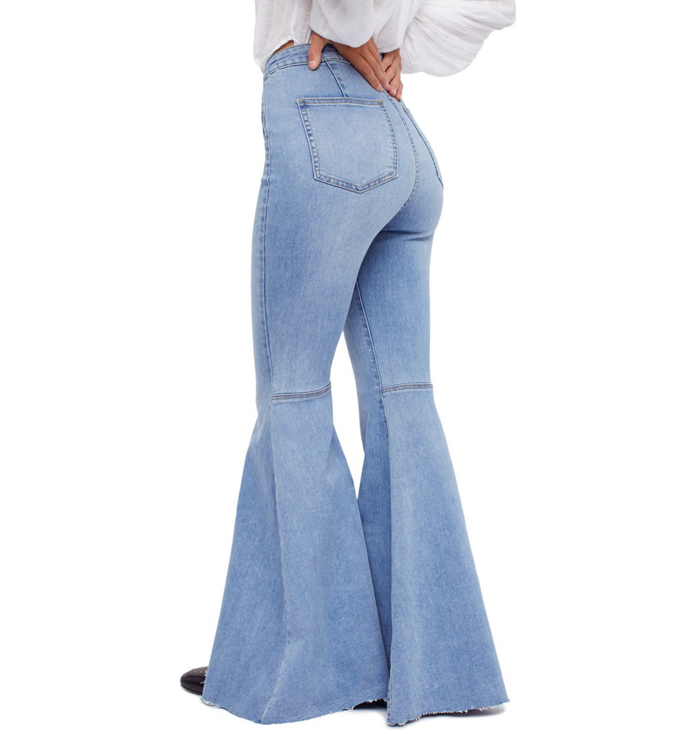 We The Free Just Float on Flare Jeans