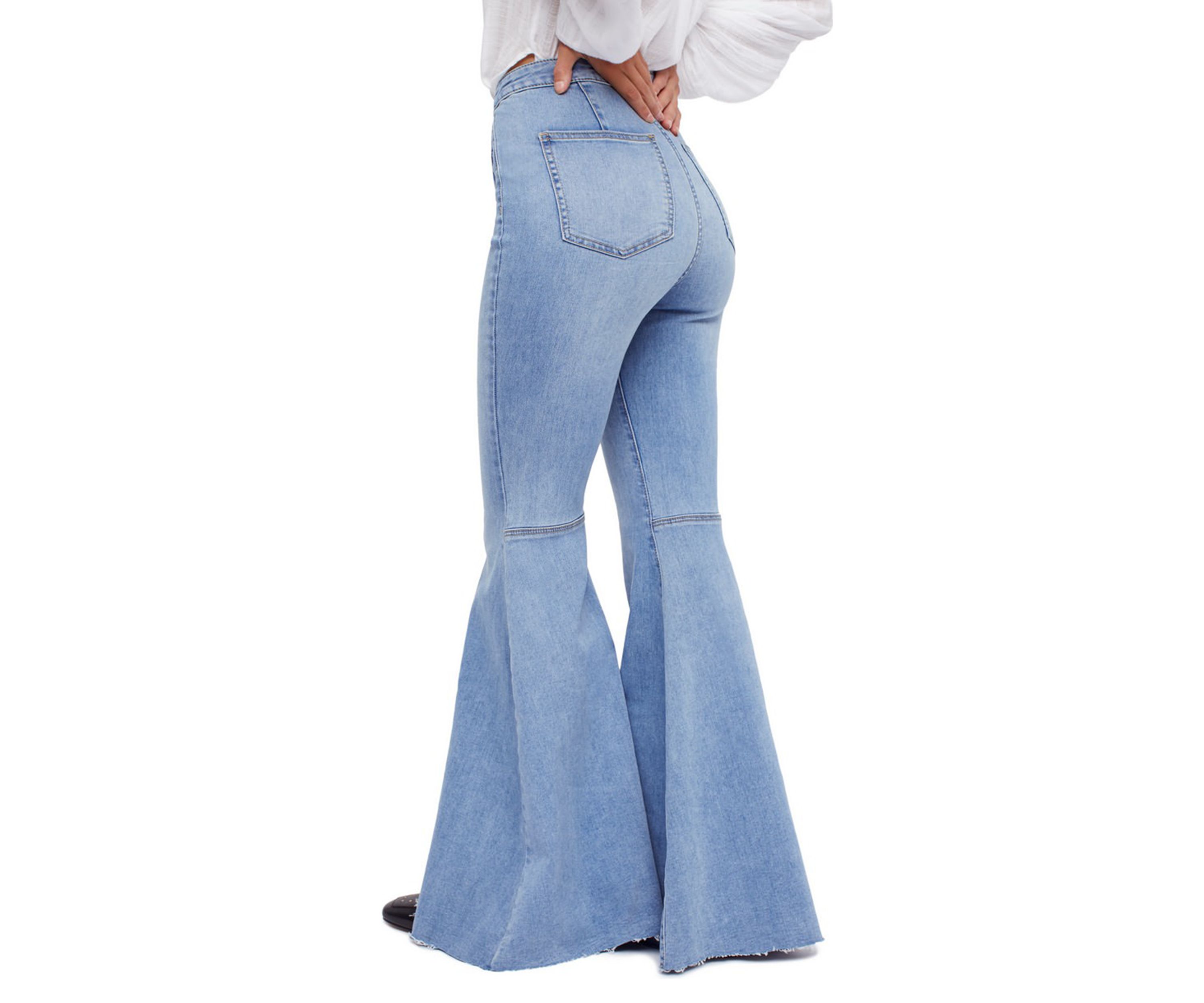 We The Free Just Float on Flare Jeans