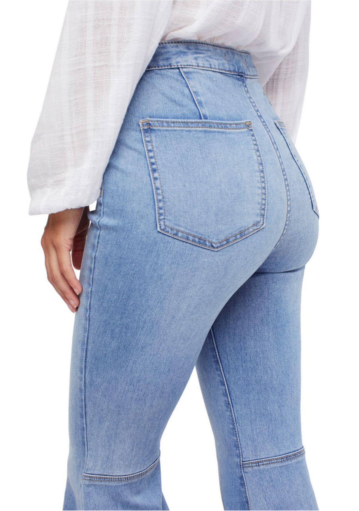 We The Free Just Float on Flare Jeans