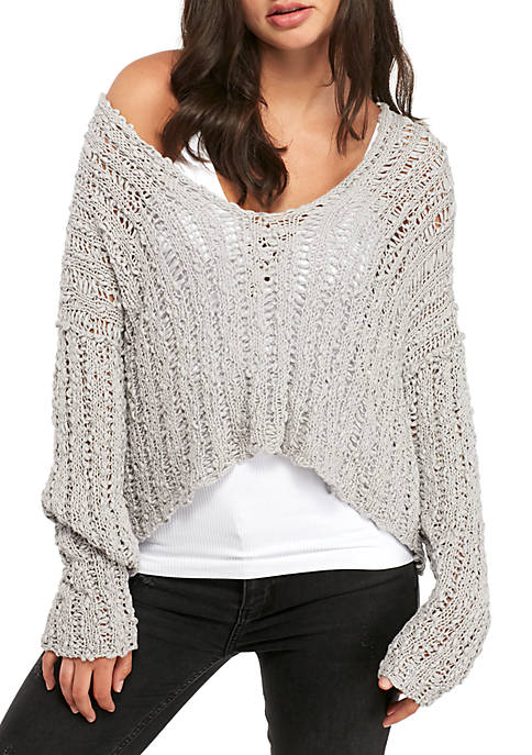 Free People Beach Comber Pullover Sweater