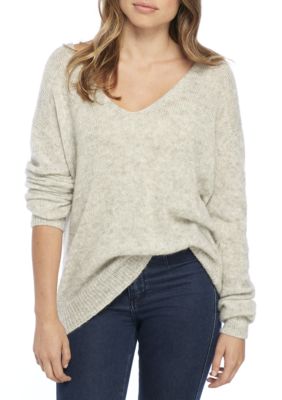 Free people shop gossamer v neck