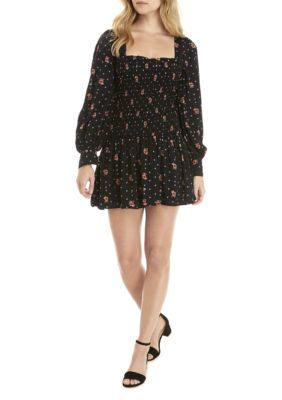 Free People Two Faces Mini Dress belk