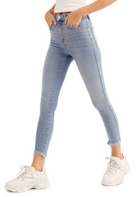 Tall Raw Hem Distressed Jeggings #AFF, , #ad, #Aff, #Raw