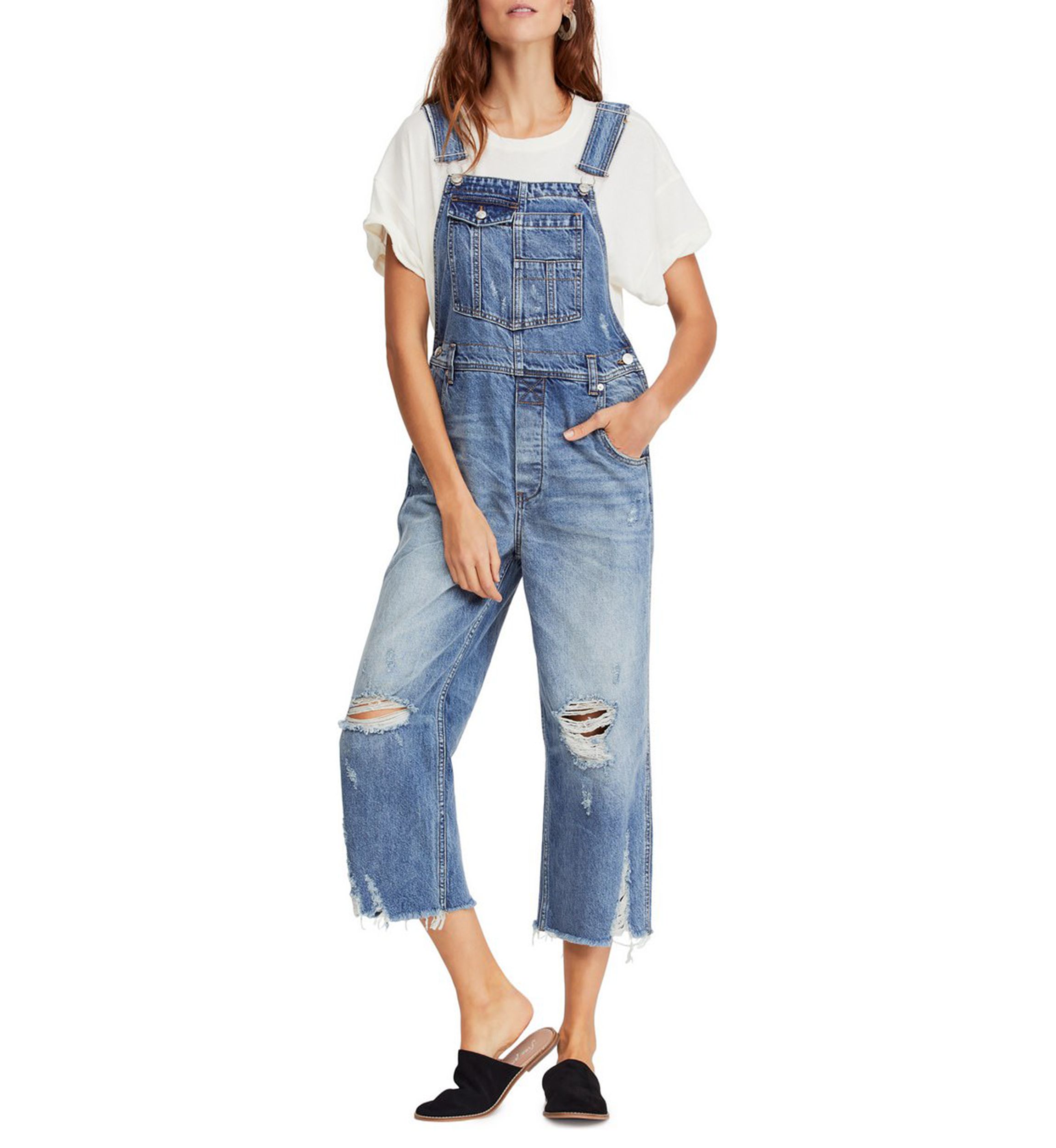 Baggy Boyfriend Overalls