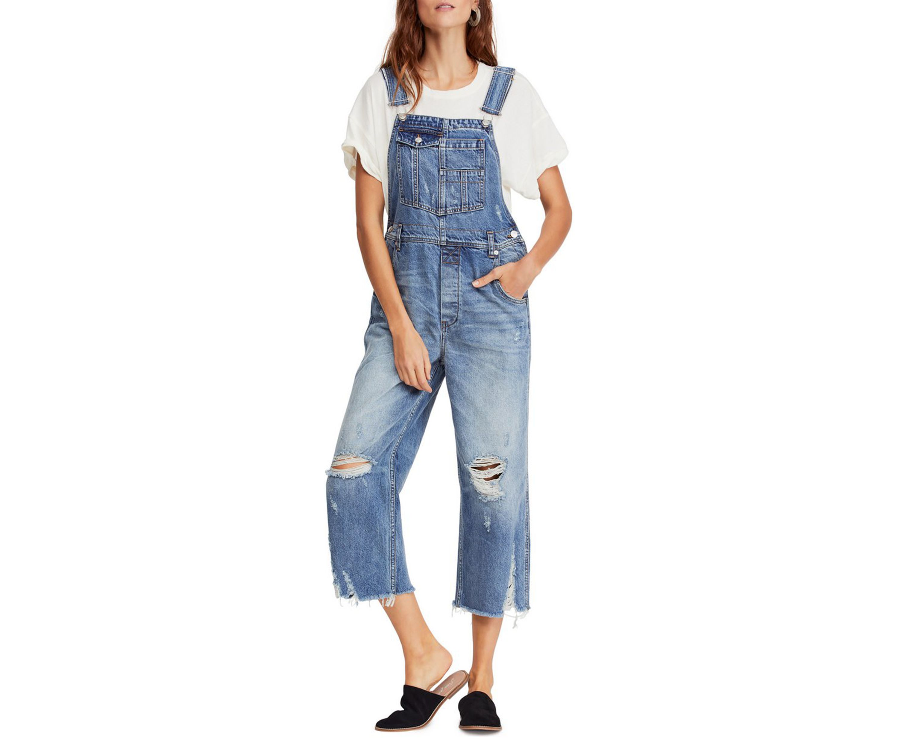 Baggy Boyfriend Overalls