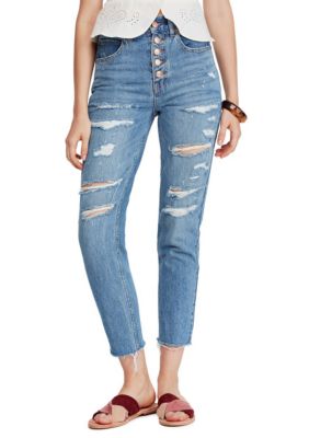free people drapey a line pull on bell bottom jean