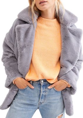 Free people shop kate faux fur