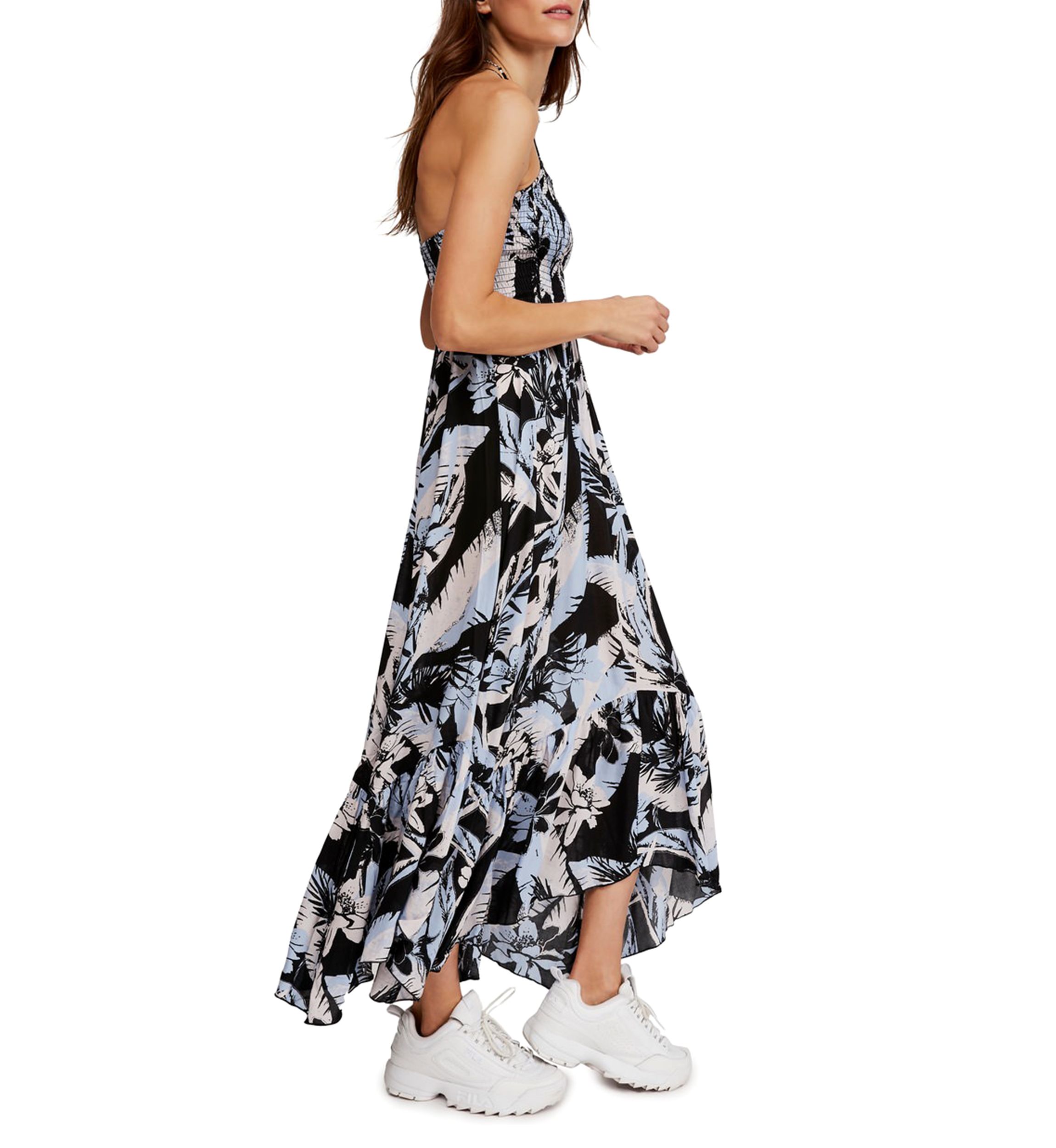Heat Wave Printed Maxi