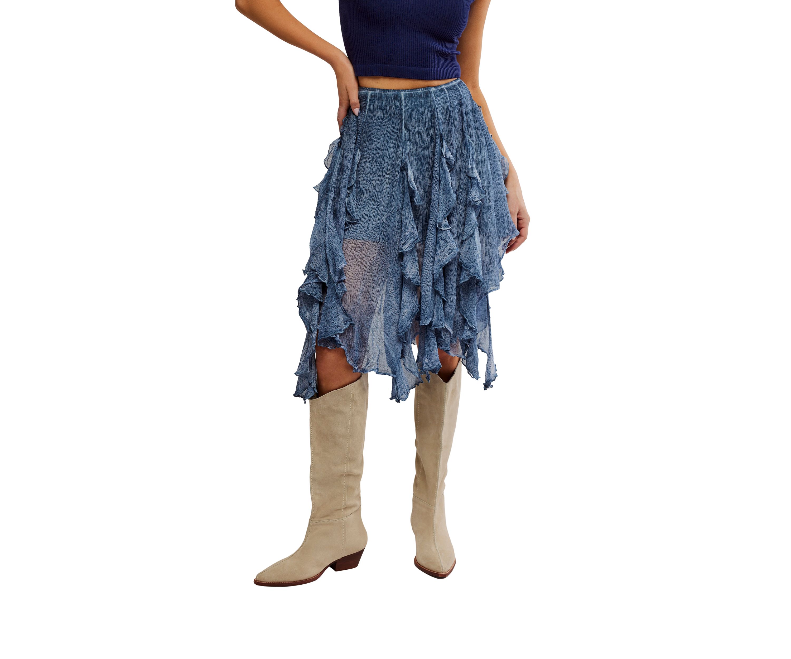 Susanna Knee-Length Midi Skirt