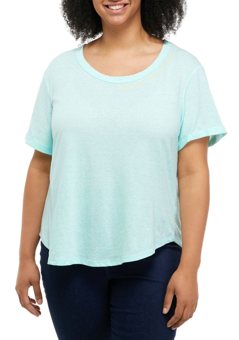 Plus Size Short Sleeve T-Shirt 