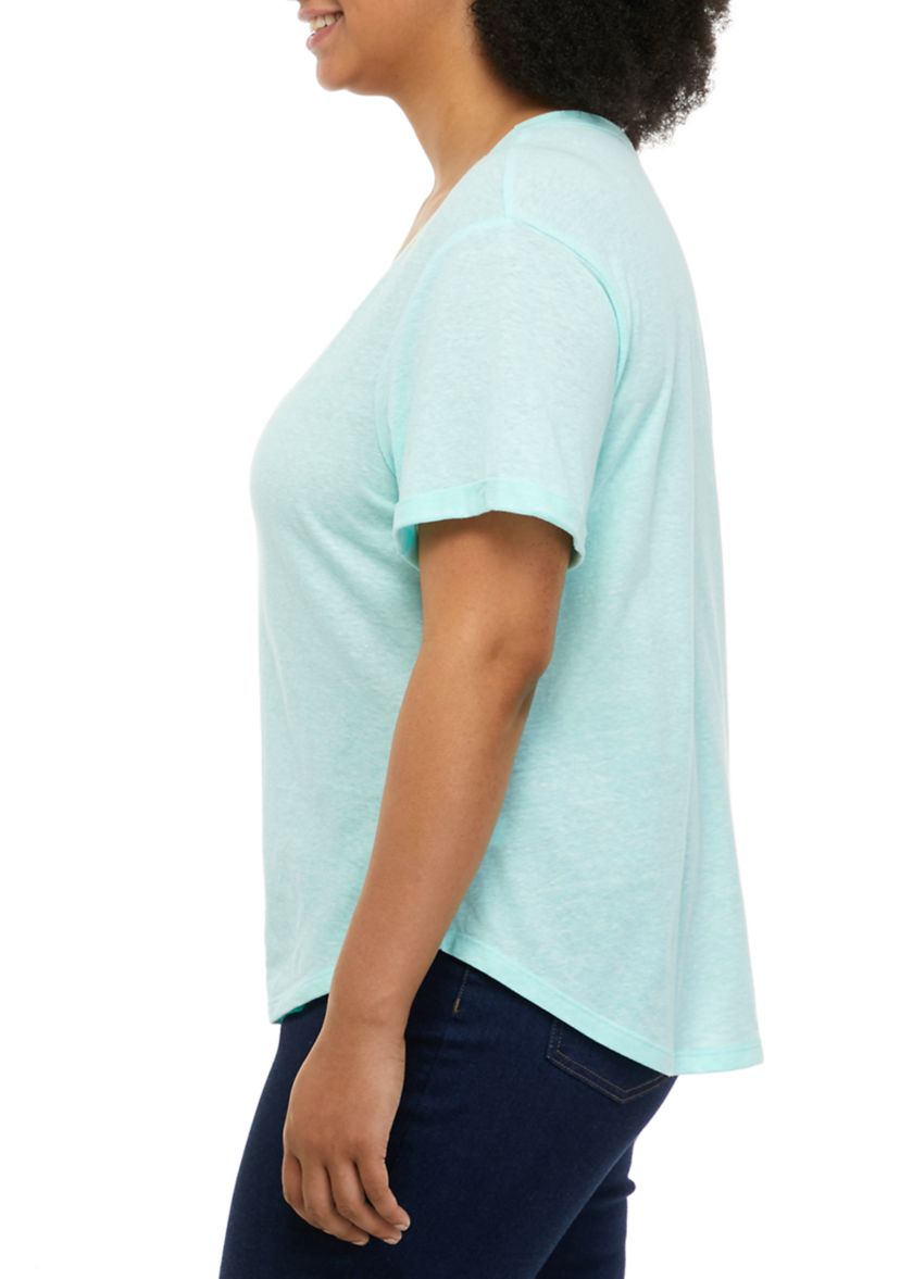 Plus Size Short Sleeve T-Shirt 