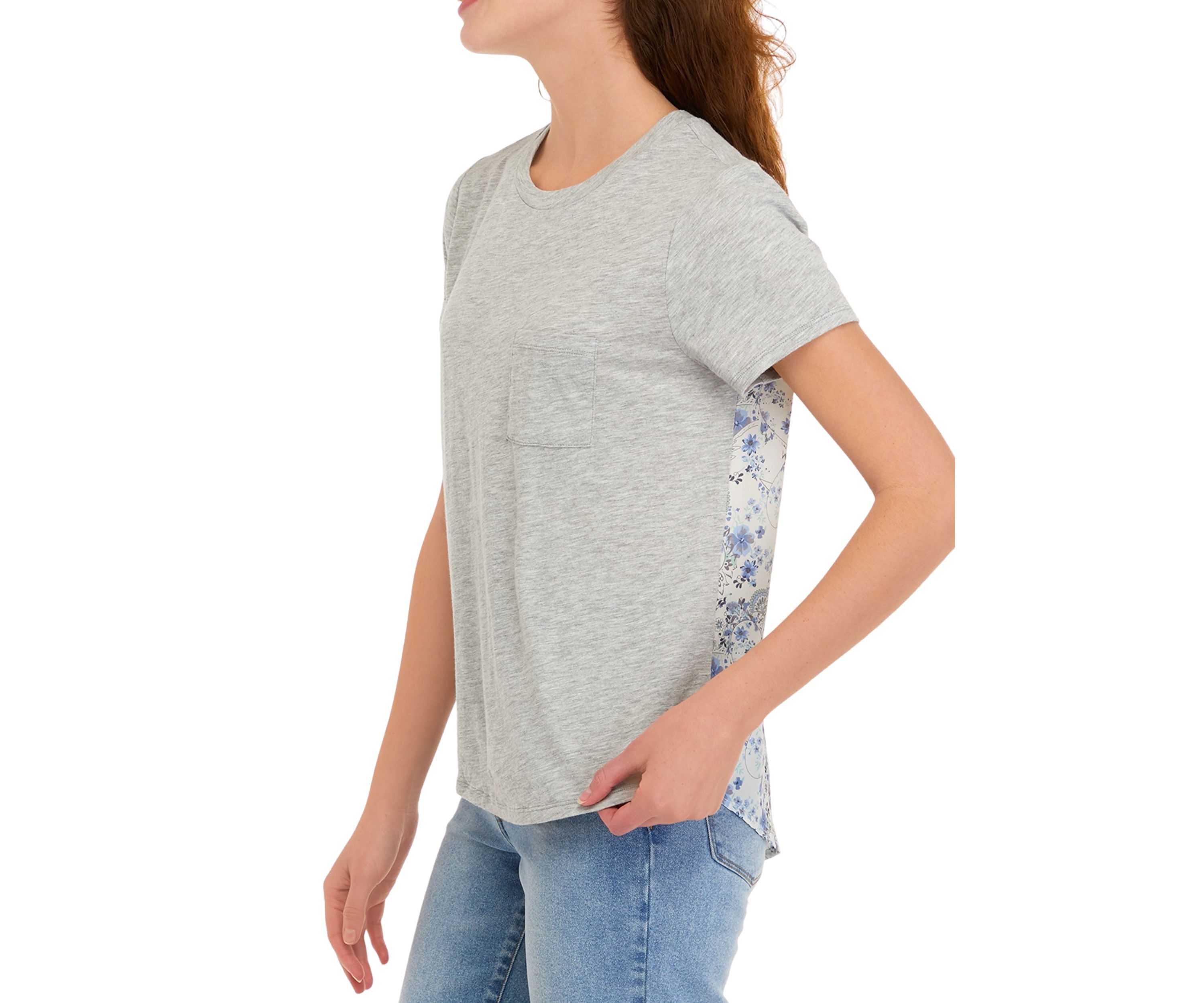 Juniors Short Sleeve Pocket T-Shirt 