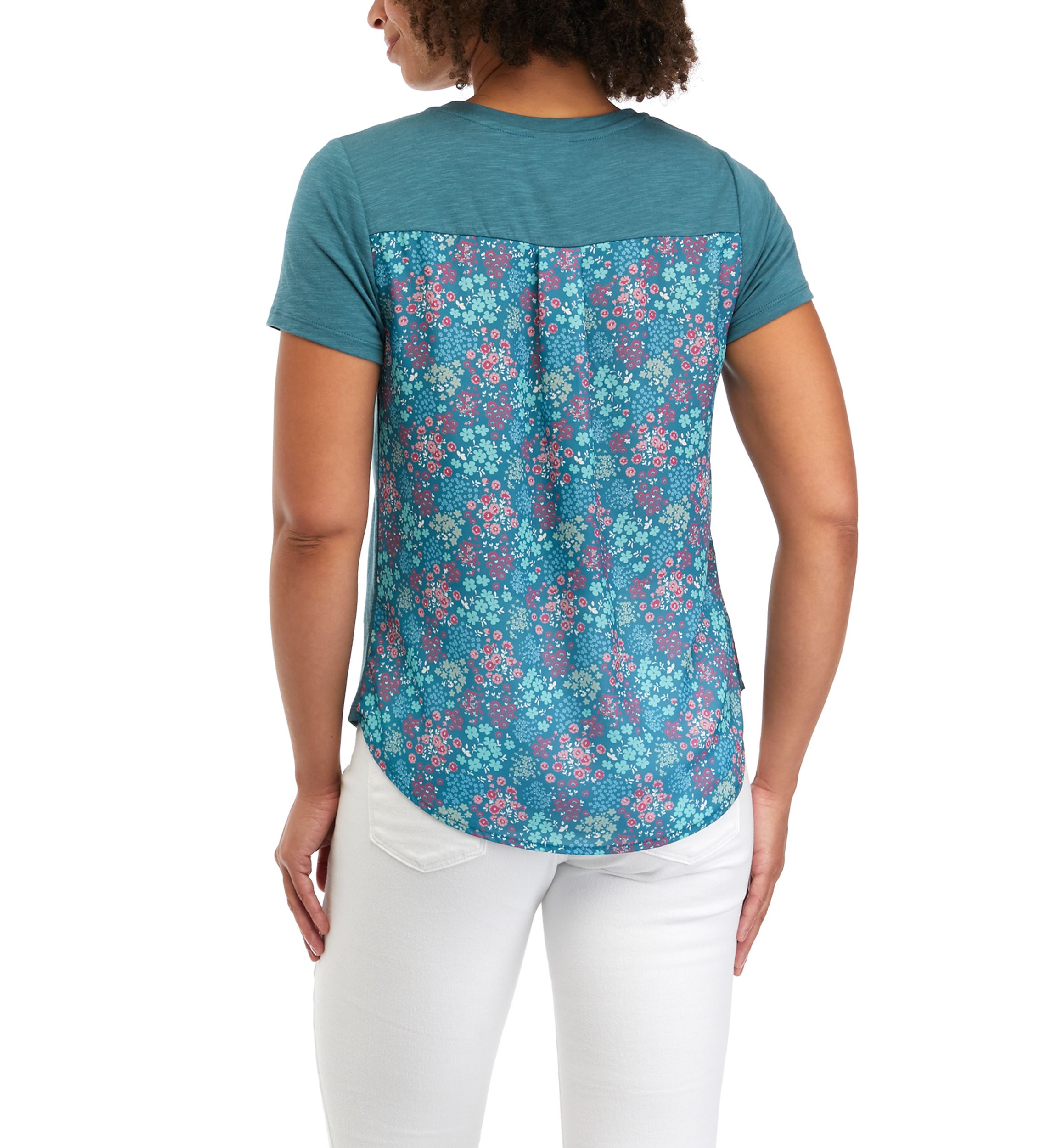   Juniors Short Sleeve Pocket T-Shirt 
