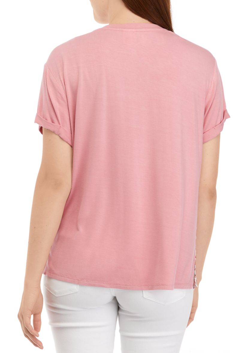 Juniors Printed T-Shirt