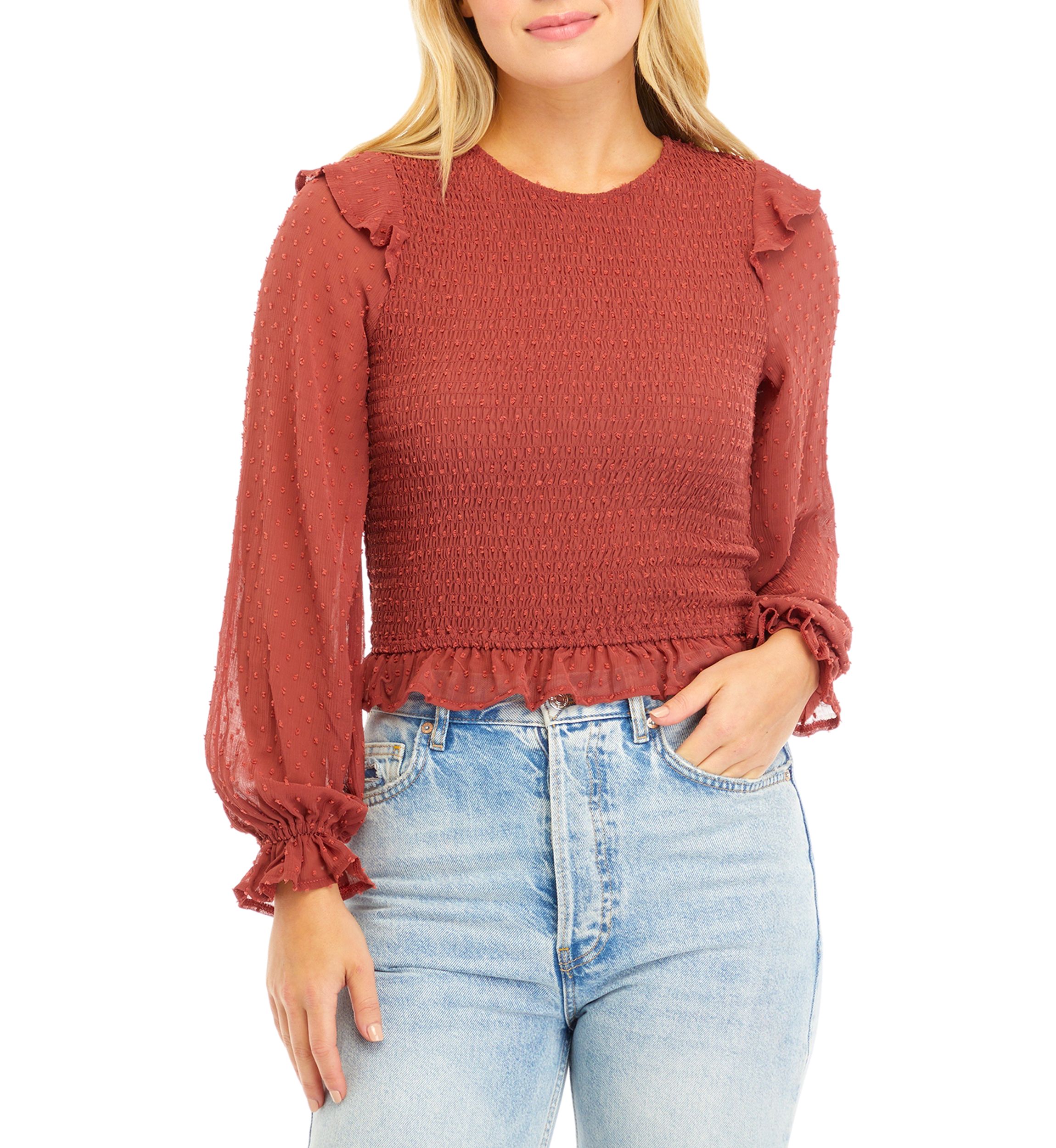 Womens Smocked Top 