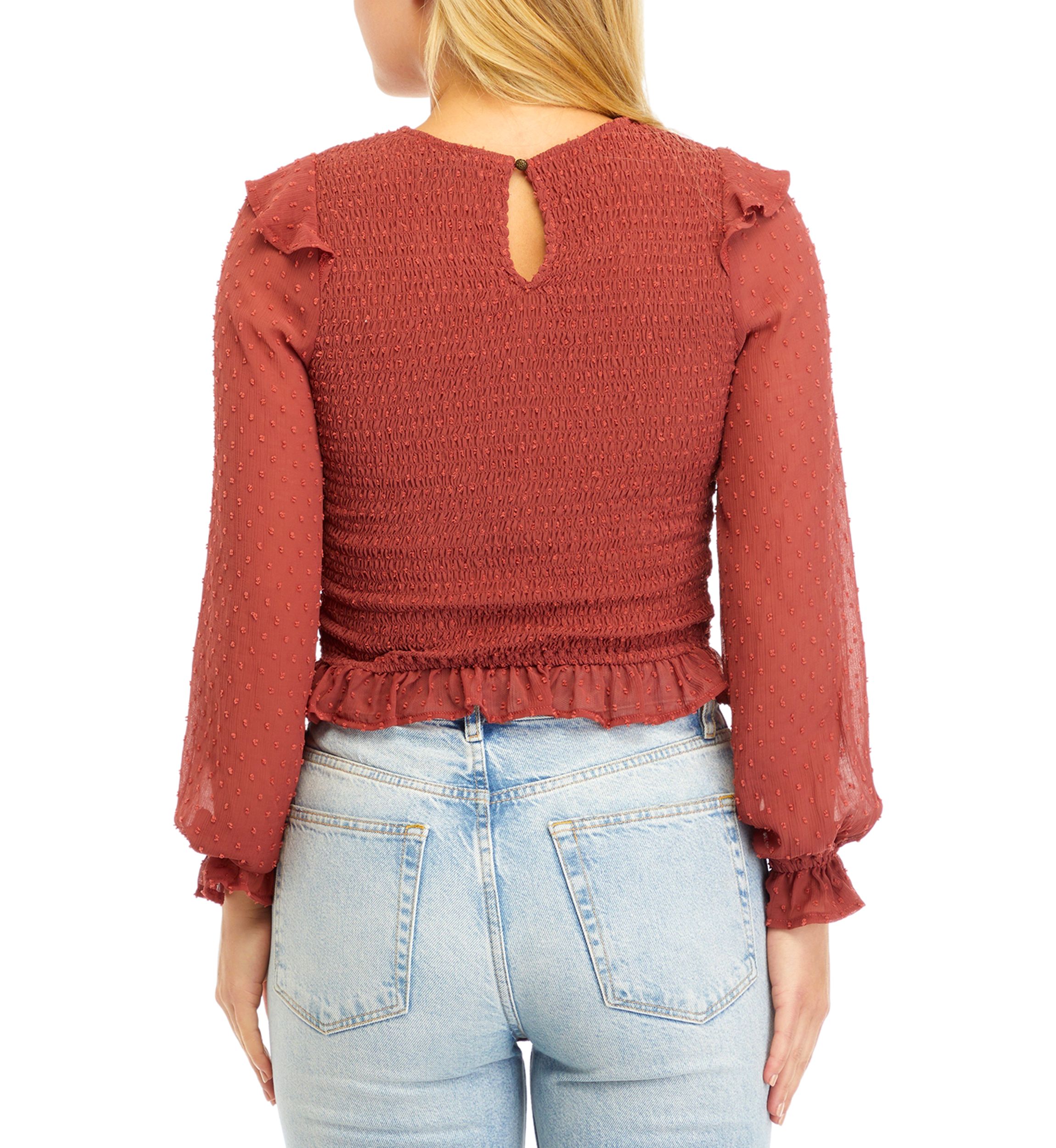 Womens Smocked Top 