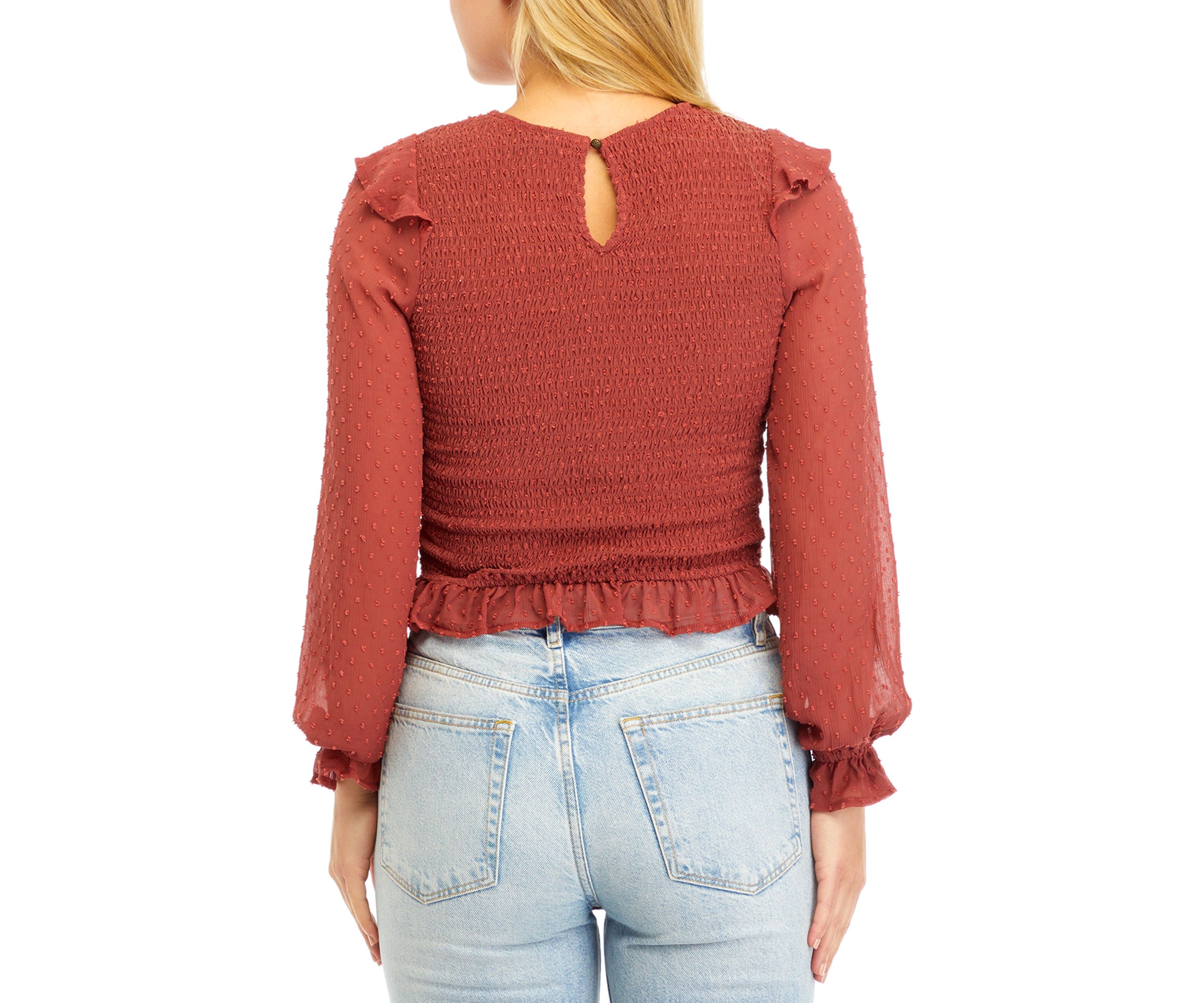Womens Smocked Top 