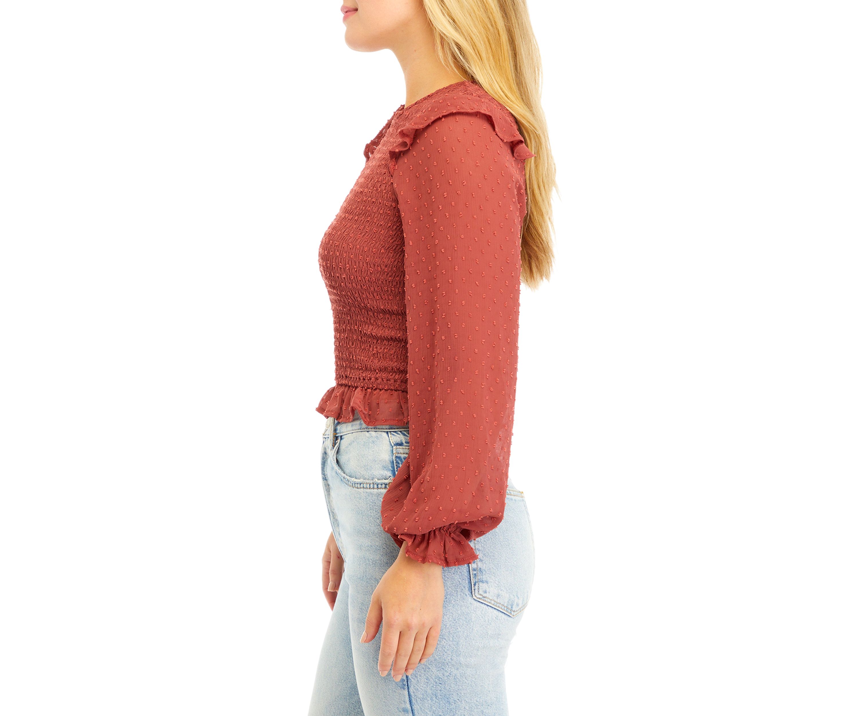 Womens Smocked Top 