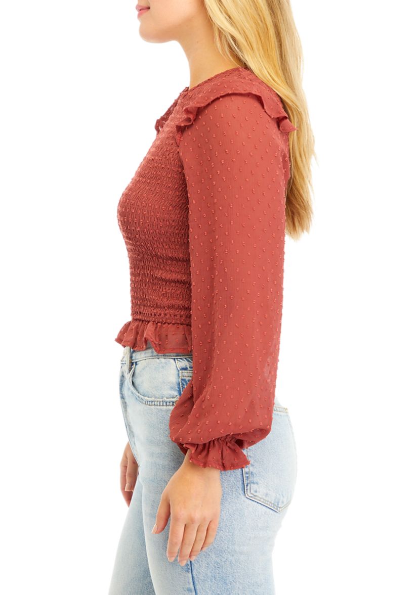 Womens Smocked Top 