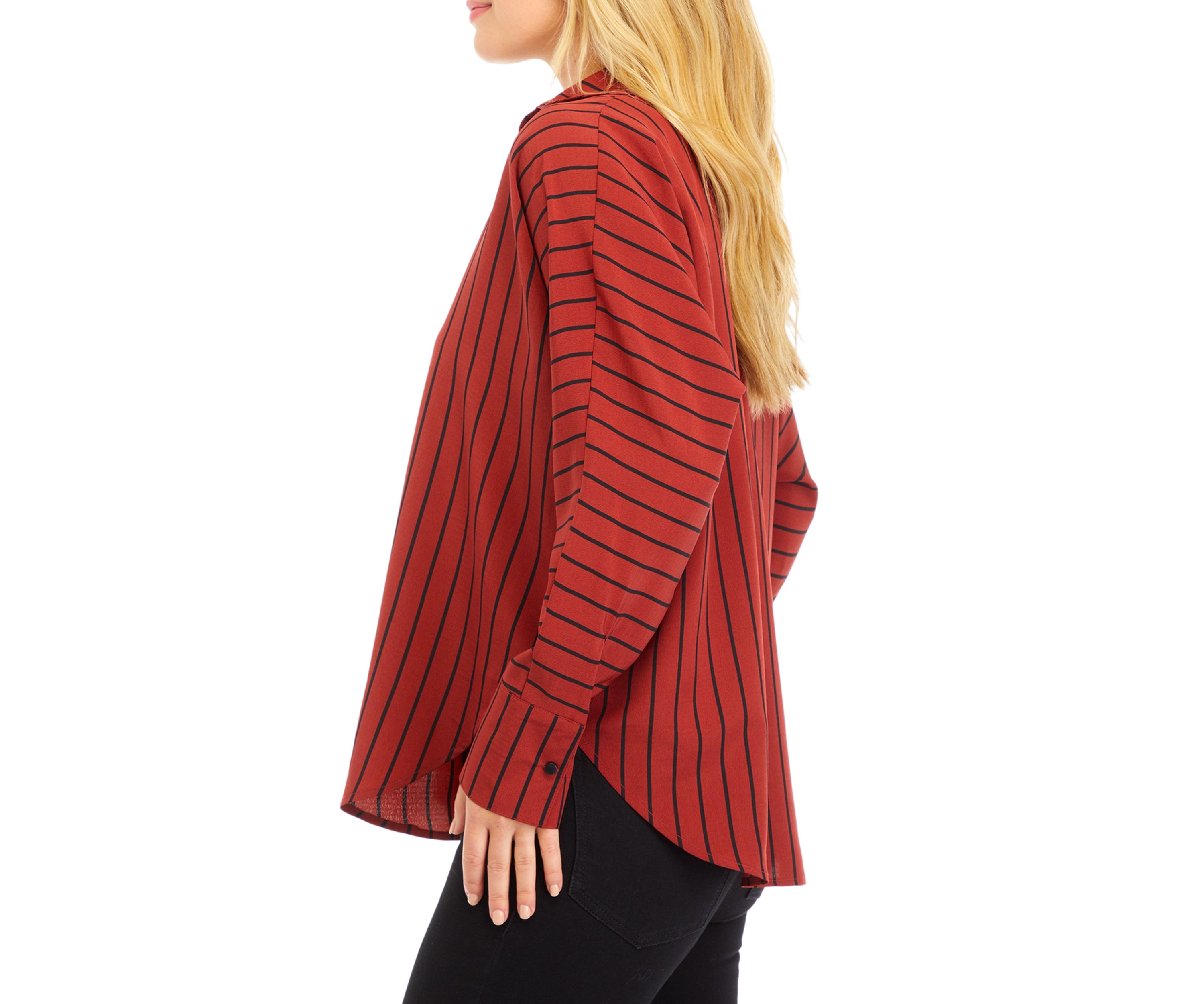  Womens Dolman Sleeve Shirttail Hem Top 