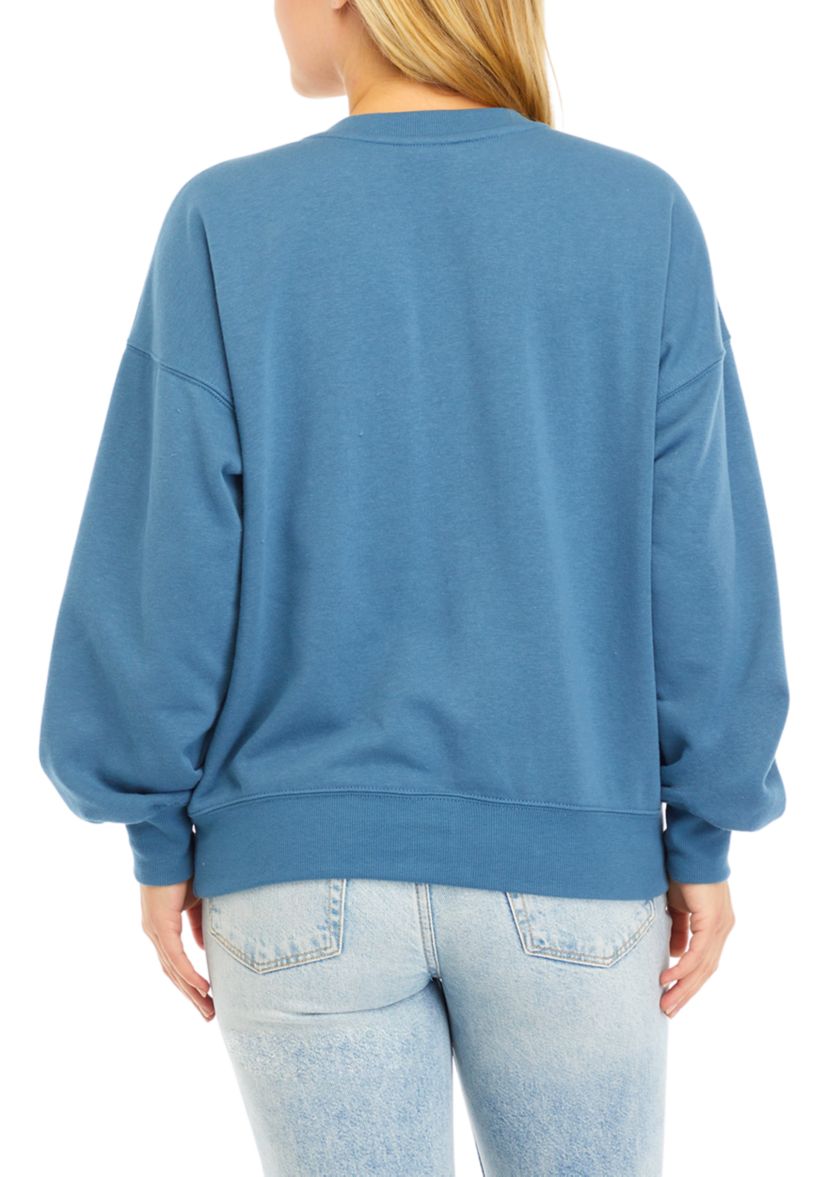 Womens Le Monde Graphic Pullover