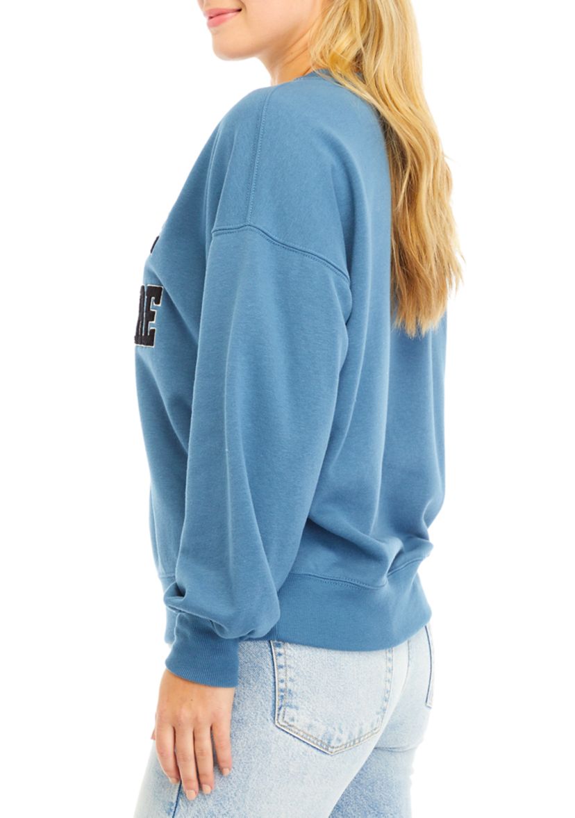 Womens Le Monde Graphic Pullover