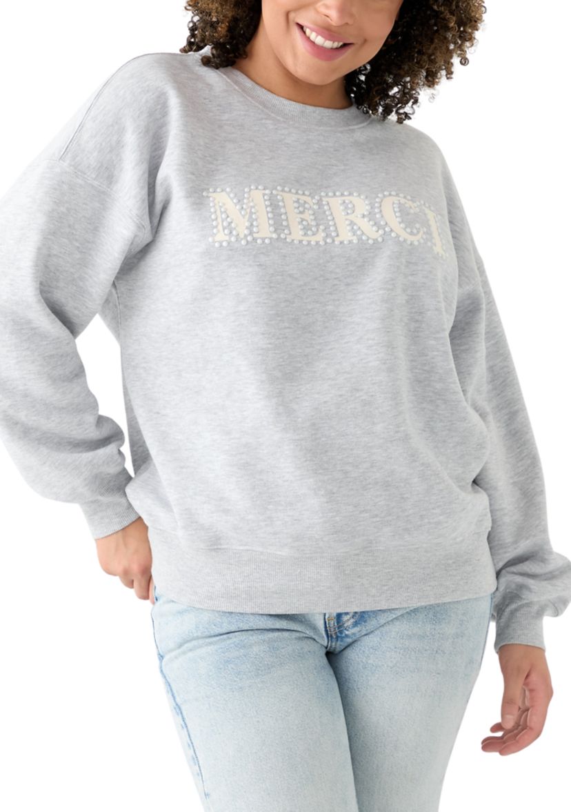 Womens Merci Crew Neck Sweatshirt